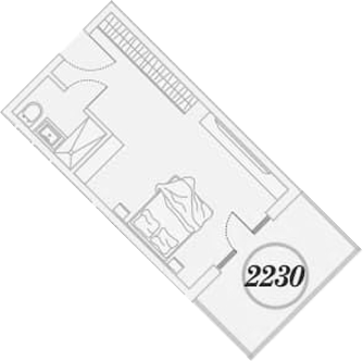 Планировка Студия 33,3 м²
