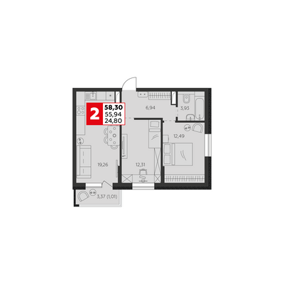 3-комн