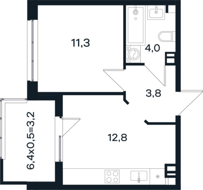 1-комн