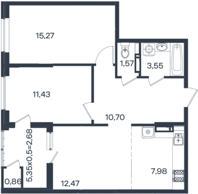 3-комн