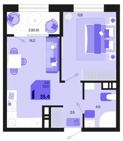 3-комн