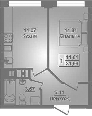 1-комн