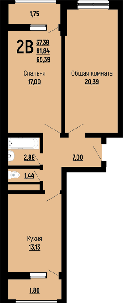 2-комн