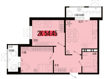 2-комн