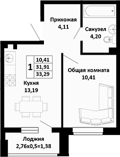 2-комн