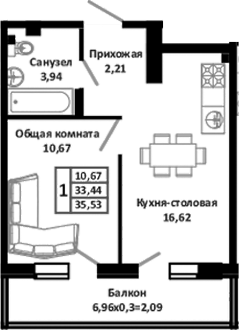 2-комн