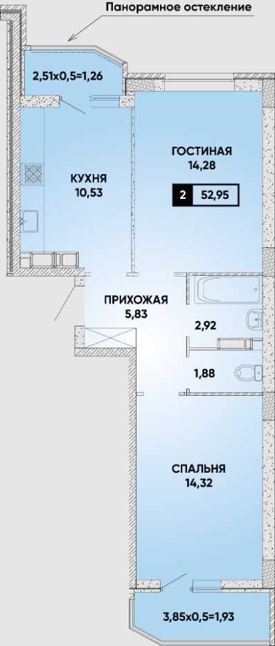 2-комн