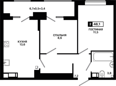 2-комн
