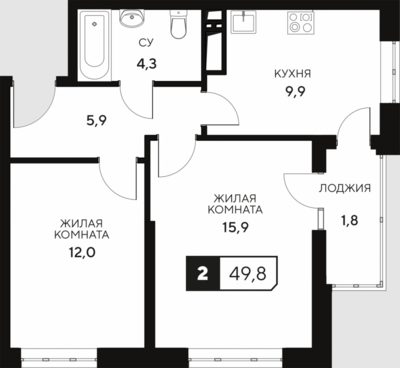 2-комн