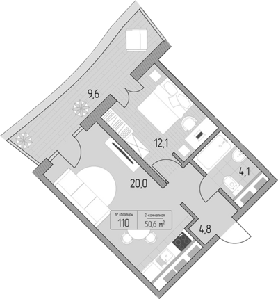 2-комн