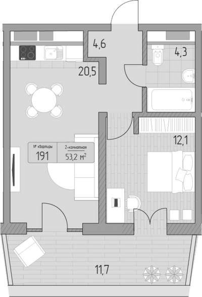 2-комн