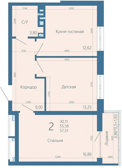 2-комн