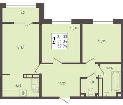 2-комн