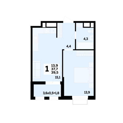 1-комн