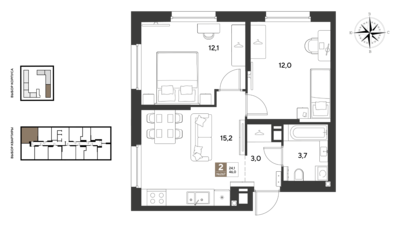 2-комн