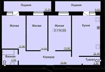3-комн