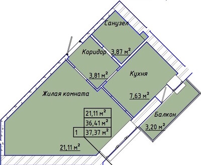 1-комн