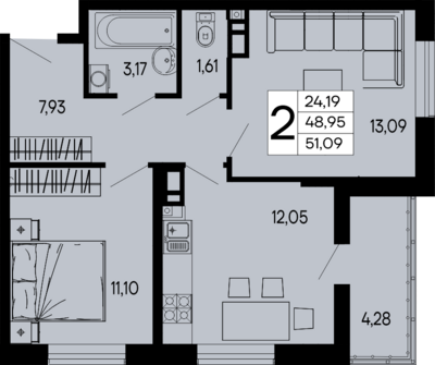 2-комн