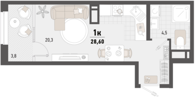 1-комн