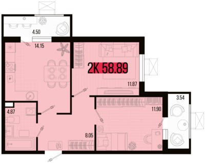 2-комн