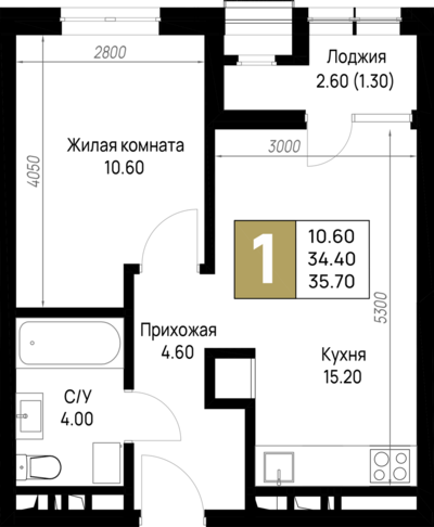 1-комн