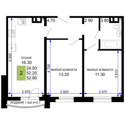 2-комн
