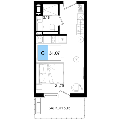 1-комн