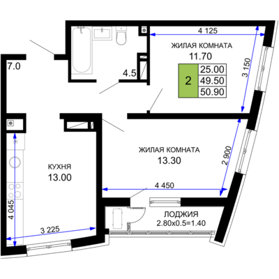 2-комн