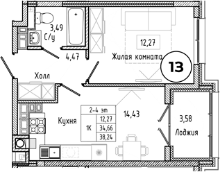 1-комн
