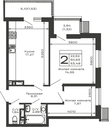 2-комн