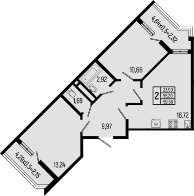 3-комн