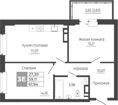 3-комн