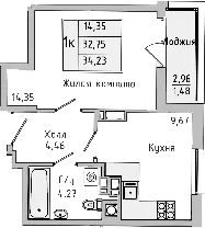 1-комн