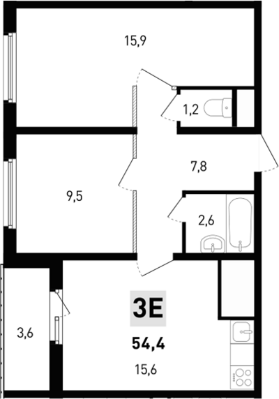 3-комн