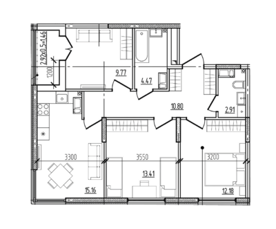 3-комн