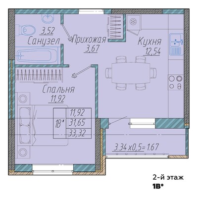 1-комн