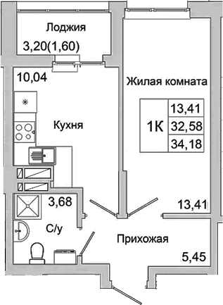 1-комн