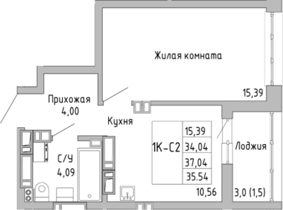 1-комн