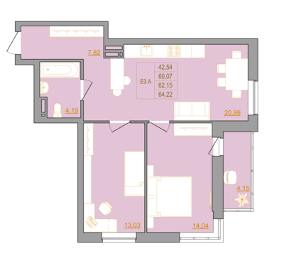 3-комн