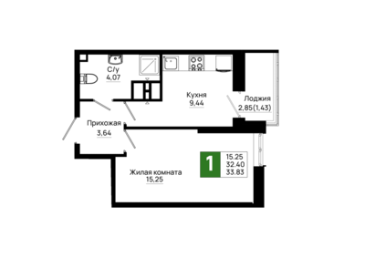 1-комн