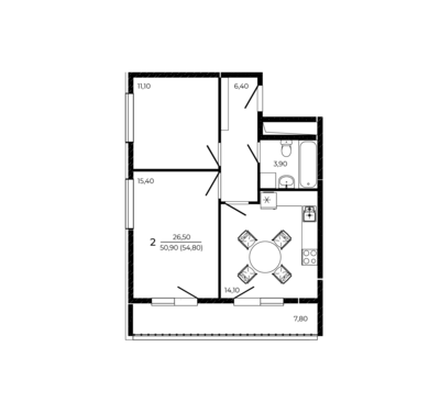 2-комн
