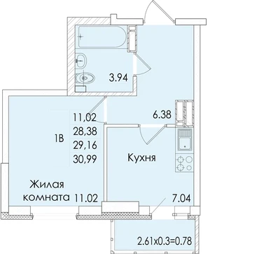 1-комн