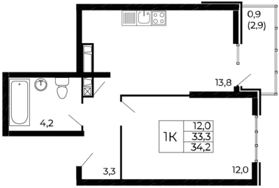 1-комн