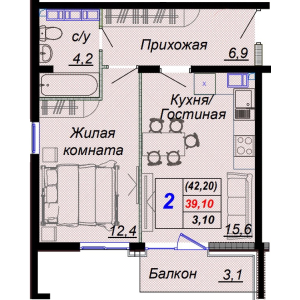2-комн