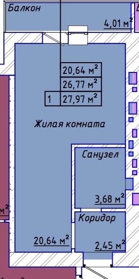 1-комн