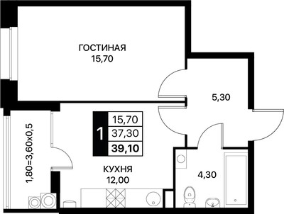 1-комн