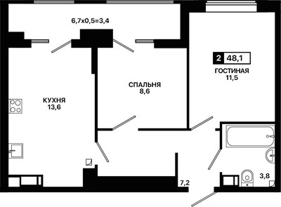 2-комн