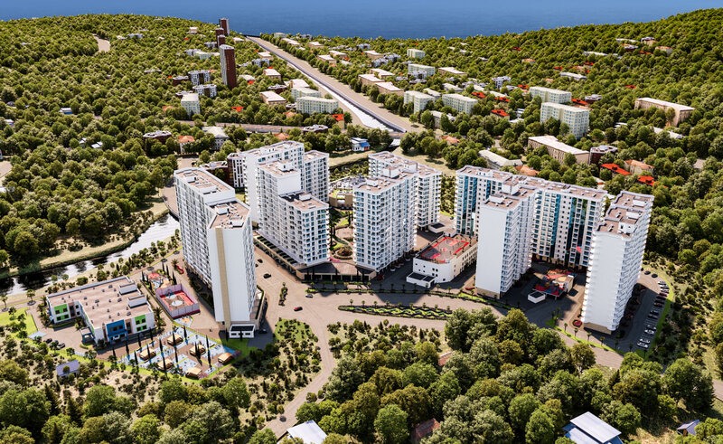 ЖК SunHills в Ольгинке